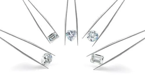 Criss Cut Radiant Moissanite Stones