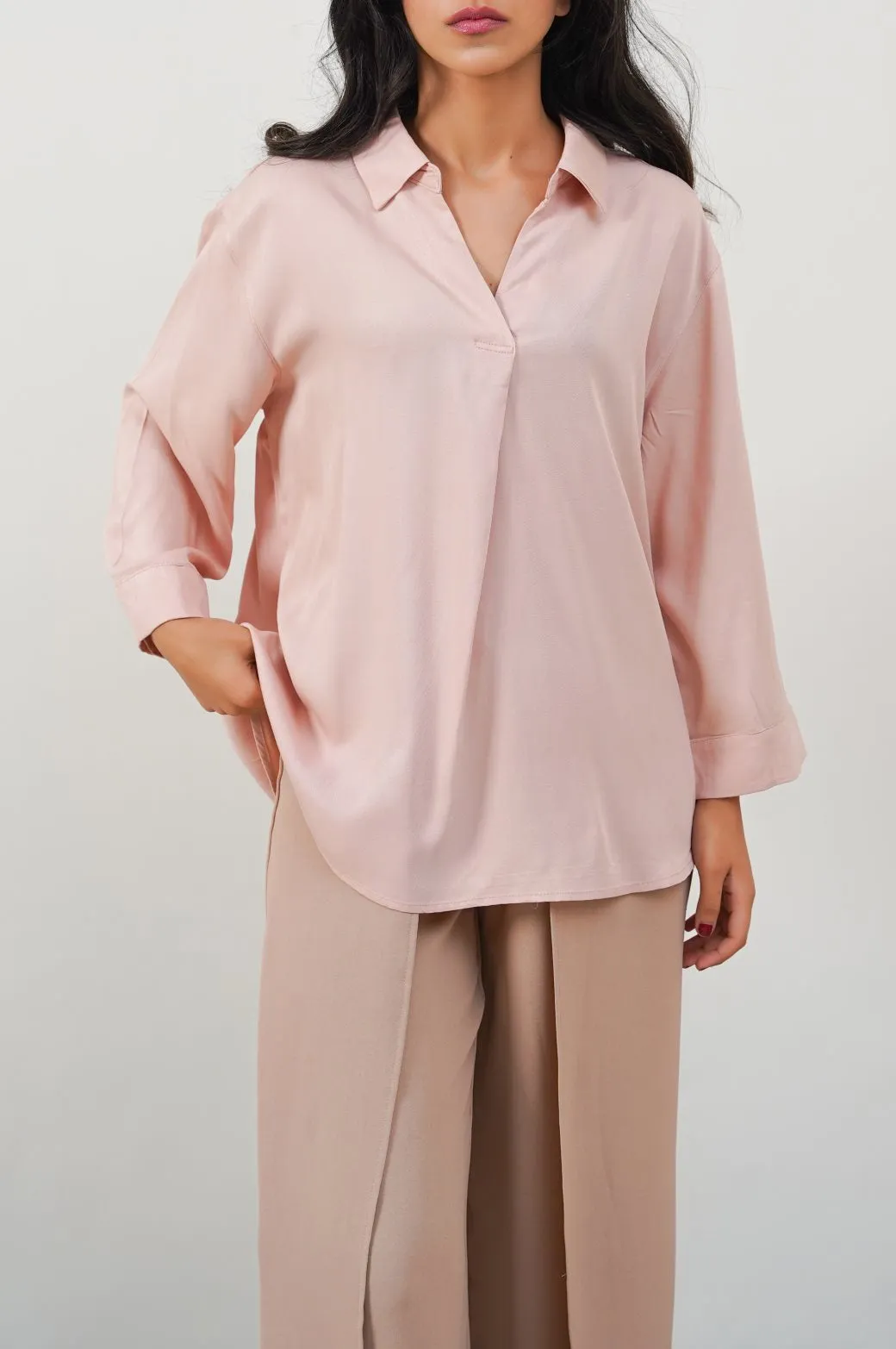 EVERYDAY PLEATED BLOUSE