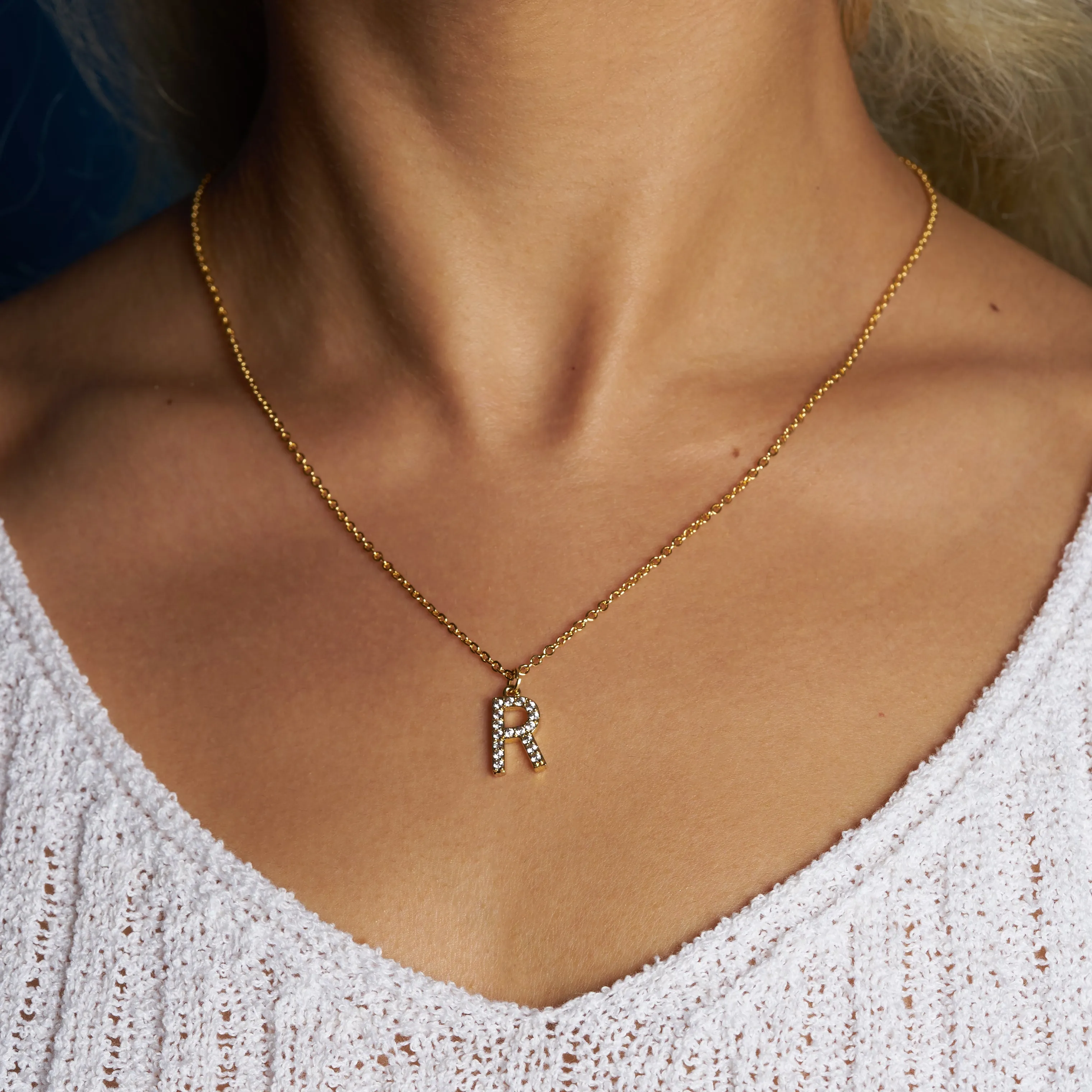 Geraldine Initial Necklace