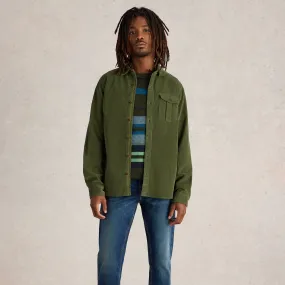 Griffin Cord Shirt - Mid Green