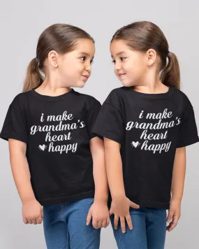 I Make Nana's Heart Happy Toddler Tees