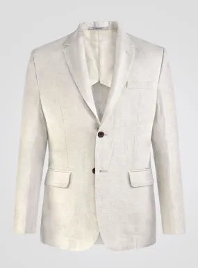 Italian Linen Unstructured Jacket