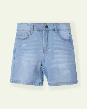 Lightwash Denim Shorts