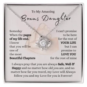 My Bonus Daughter - Love You Forever - Limited Quantity Design