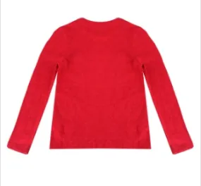 (Uniform-Unisex) LONG SLEEVES: PE RED Coolmax T-Shirts - BUNDLE of 2